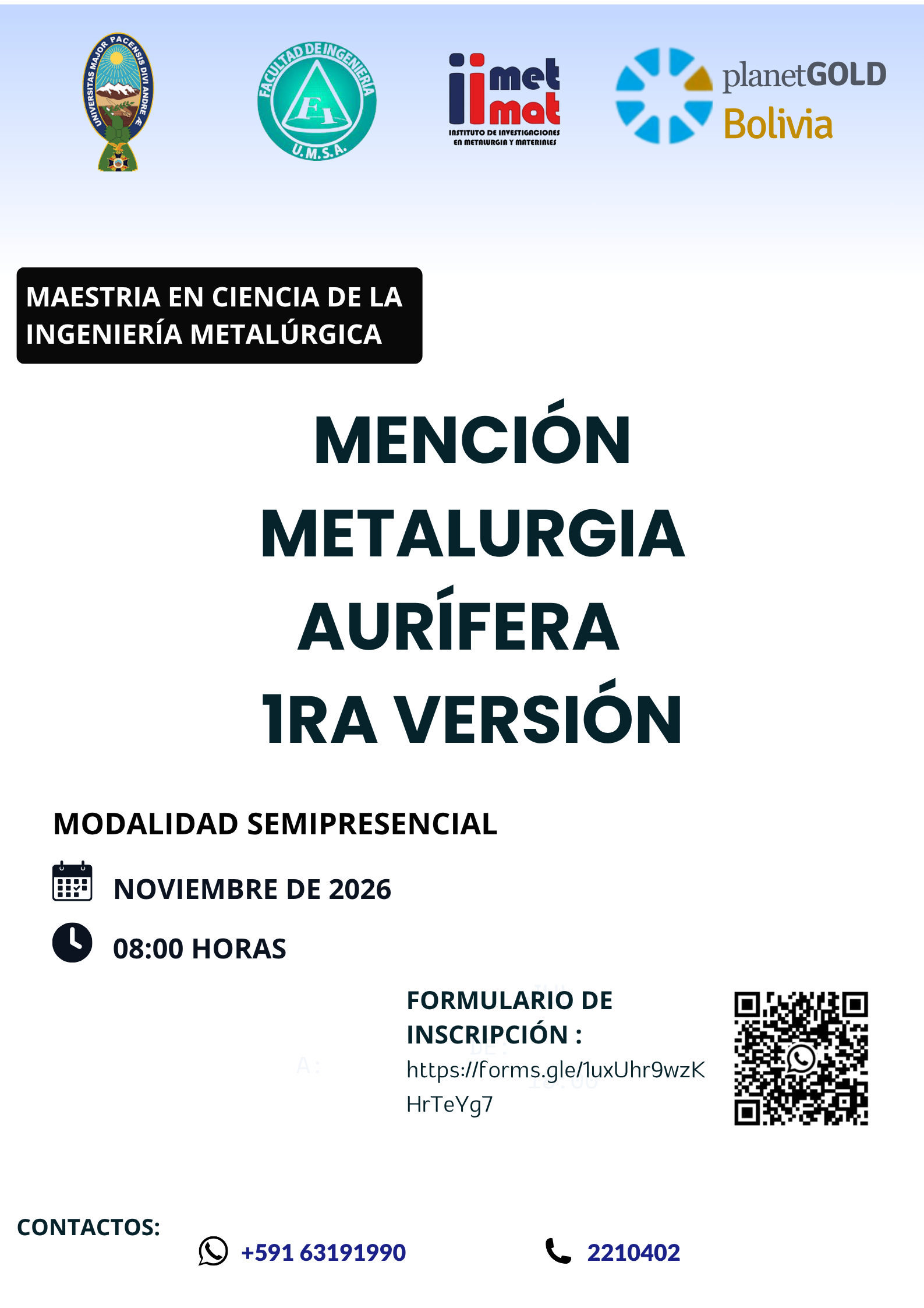 MAESTRIA EN CIENCIA DE LA INGENIERÍA METALÚRGICA